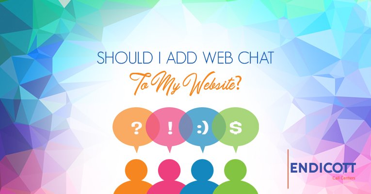 should I add web chat to my website