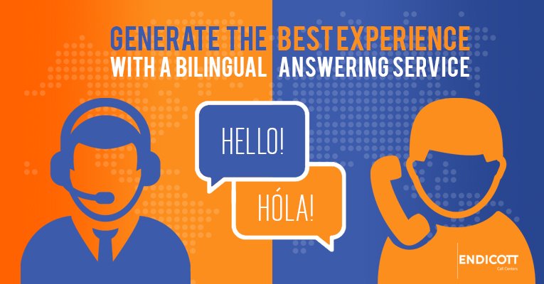 Generate the best experience with a bilingual answering service